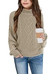 Z3-cable Knit-khaki