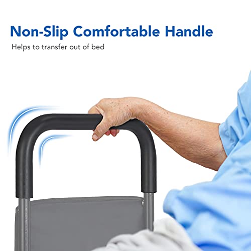 Greenchief Bed Assist Rail For Elderly Seniors, Adjustable Bed Rails For King Queen Full Twin Size Bed, Bed Assist Bar Fall Prevention, Handicap Bedside Grab Bar, Safety Bed Cane With Storage Pocket #TOP4