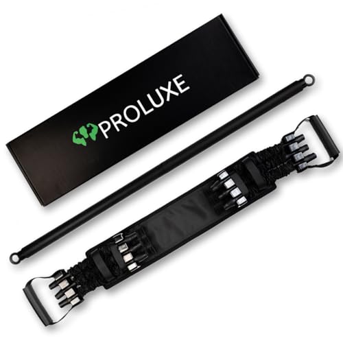 Gymproluxe Original Resistance Bands Bar Set - Übungsband Set für Home Gym - 119.7 kg Workout Band Set - Multi Gym Fitnessgeräte für Home Workout