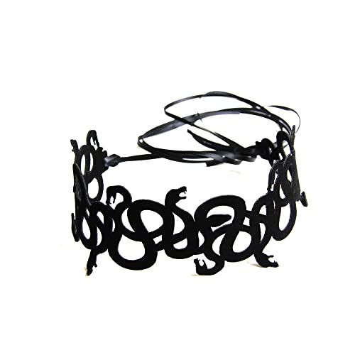 Love Sweety Women Snake Choker Halloween Gothic Necklace Black (Necklace Snake)