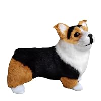 Amazon.co.jp: HORISO コーギー 犬 置物 モデル 本物そっくり 動物