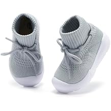 MORENDL Baby Sock Shoes Toddler Sneakers Infant Tennis Slip On Walking Shoes Boys & Girls Non-Slip Slippers