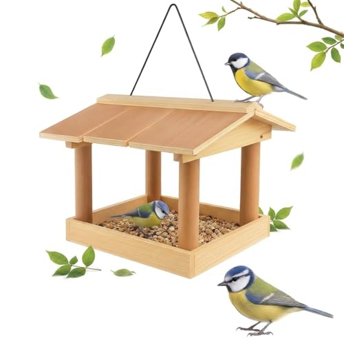 Tweet Tweet! This Weatherproof Bird Feeder is the *Feathered* Friend Your Garden Needs