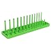 Sealey Sh1414Hv Socket Holder 1/4in Sq Drive 4-15Mm Hi-Vis Green
