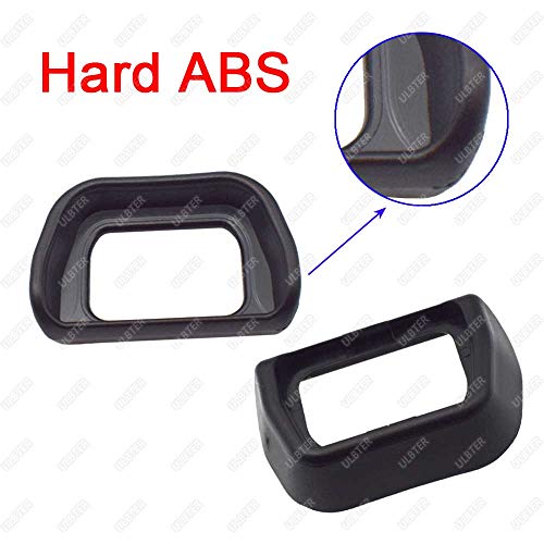 ULBTER A6300 A6100 A6000 Augenmuschel Okular für Sony Alpha 6300 6100 6000 NEX-6 NEX-7 Kameras Sucher für Sony FDA-EP10 Okular, FDA-EV2S Okularmuschel -(2 + 2 Stück)