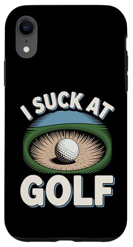 I Suck At Golf Loser Dad ȃW[N St X}zP[X iPhone XR p