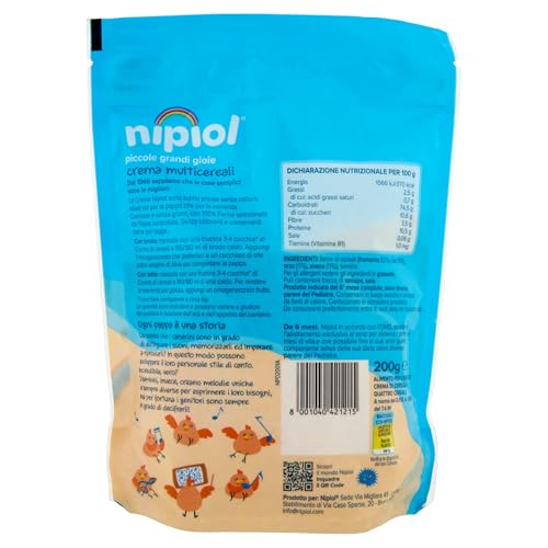 Nipiol Crema Multicereali 200 G - 4