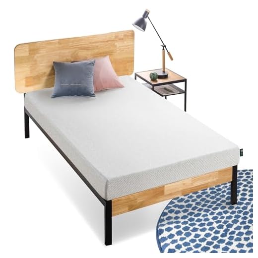 Zinus 6 Inch Ultima Memory Foam Mattress / Pressure Relieving / CertiPUR-US Certified / Bed-in-a-Box, Twin