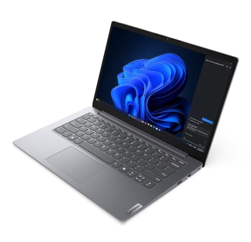 Image of Lenovo 14 (2026), Intel Core i5 13th Gen 13420H - (16 GB DDR5 /512 GB SSD /Intel UHD Graphics /Windows 11 Pro) Thin and Light Business Laptop /14.0 inch FHD Display /Luna Grey /Copilot Key /1.4 kg /MS Office 2024