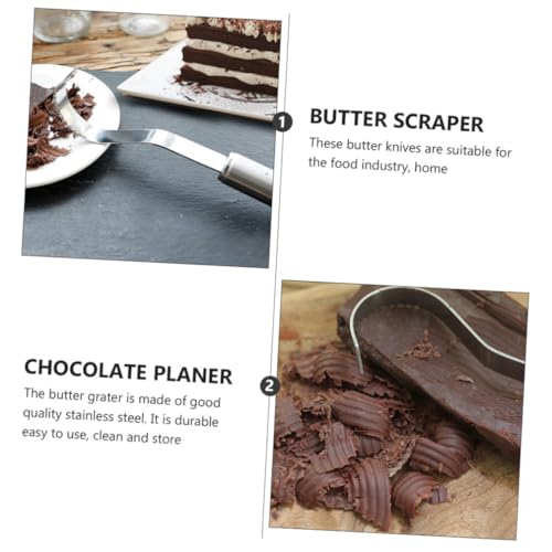 Cabilock 2pcs Rallador de Queso y Chocolate Acero Inoxidable miniatura 7
