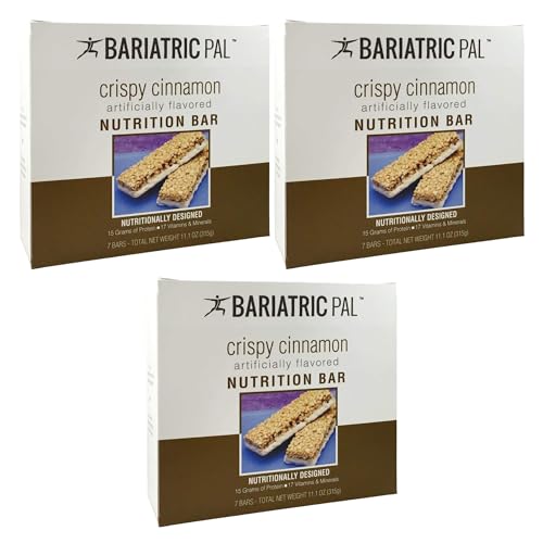 Barritas de proteína BariatricPal 15g sabor Canela 3 unidades miniatura 1