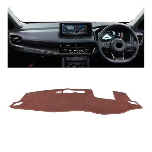 ԗp_bV{[h}bg Ԃ̃_bV{[hCgJo[mXbv}bgvJ[ybgɓKpGNXgC T33 2021 2022 2023 2024(B RHD Brown With HUD)