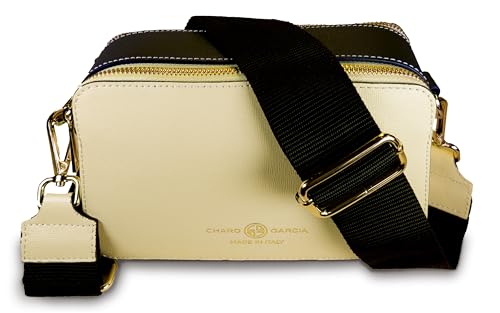 Premium Italian Leather Handmade in Tuscany, Italy. Crossbody Handbags for Women with Adjustable Strap Made in Italy