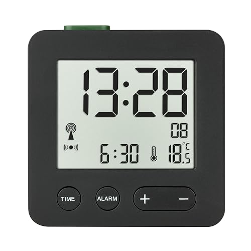 TFA Dostmann 60.2545.01 Digitaler Wecker mit Funkuhr