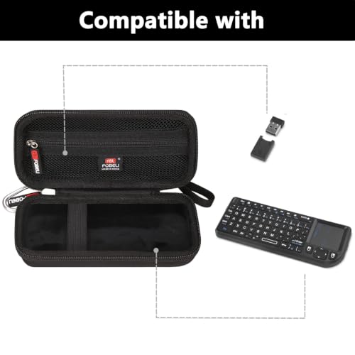 Funda rígida para teclado inalámbrico Burhoo/Miritz/Rii Mini miniatura 2