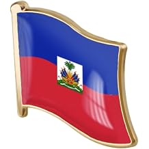 vmcoatdu 1inch Country Flag Pin Badge International Travel Brooch Metal Alloy Souvenir Pin