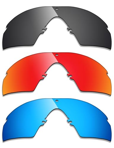 Image of Alphax Polarized Replacement Lenses for Oakley Si M Frame 2.0 Sunglasses | Glare Reduction | Precision Cutting
