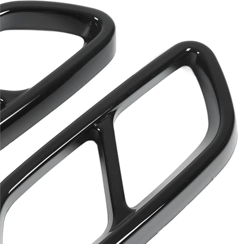 Couvercle d'embout d'échappement Mercedes Classe C W206 look silver