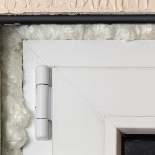 Fugen Dichtschnur, Ø 6mm Dichtung Schaum Rundschnur, 5 Meter EPDM Runde Dichtschnur für Fugen, Schwarz Fugendichtschnur, Fugenfüllprofil für die Nahtdichtung von Türen und Fenstern, Wänden und Decken