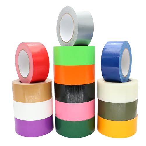 Image of Heavy Duty Duct Tape 2 Inch X 33 Yards, Multi Purpose Olive Green Army Green Duct Tape, No Residue, Waterproof and Tear by Hand - for Repairs, Industrial, Professional Use