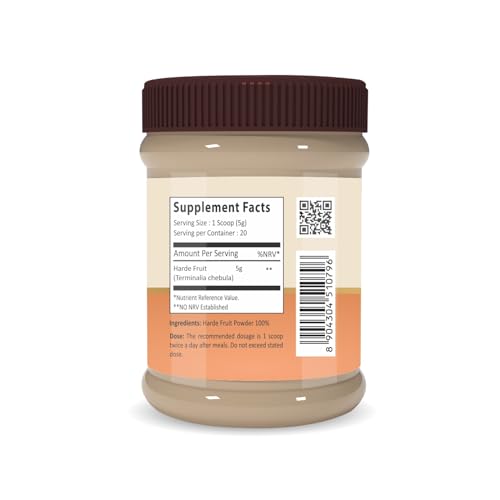 Image of Haritaki (Harde) Powder 100 g | Terminalia Chebula | Ayurvedic Herbal Powder for Digestive Health, Detox & Wellness