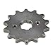 HIAORS 420 14T 17mm Motorcycle Front Engine Sprocket for 50cc 70cc 110cc 125cc 140cc 160cc Z50 CT70 Speed Mini Bike TaoTao Roketa Coolster Sunl Lifan Chinese ATV Quad Dirt Bike
