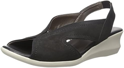 The FLEXX Women's Charlee, Black Nubuck, 9.5 M US
