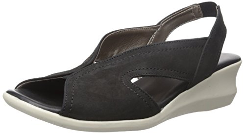The Flexx Women's Charlee, Black Nubuck, 9.5 M Us #TOP1