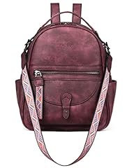 Wine Red Retro Style