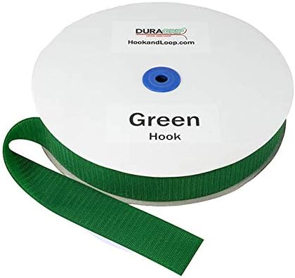DuraGrip® Brand - 2" Kelly Green Hook Sew-On | Hook Side Only, Loop Side Sold Separately
