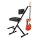 Gator Frameworks Deluxe-Gitarren-Performance-Sitz mit 3-Punkt-Höhenverstellung und hinterer Gitarrenaufhängung (GFW-GTR-SEATDLX)