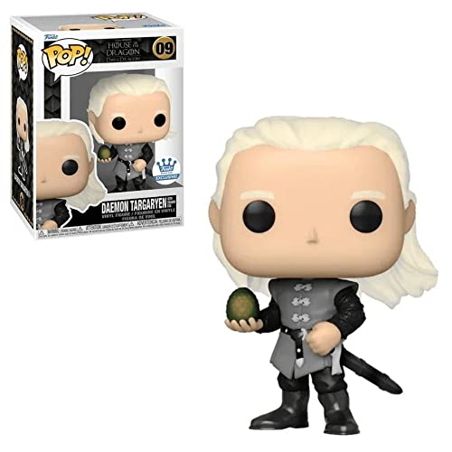 En Oferta Funko Pop Daemon Targaryen Con Huevo De Dragón Exclusivo # 09 Slip Y Caja Incluye Multicolor 3.75 Pulgadas