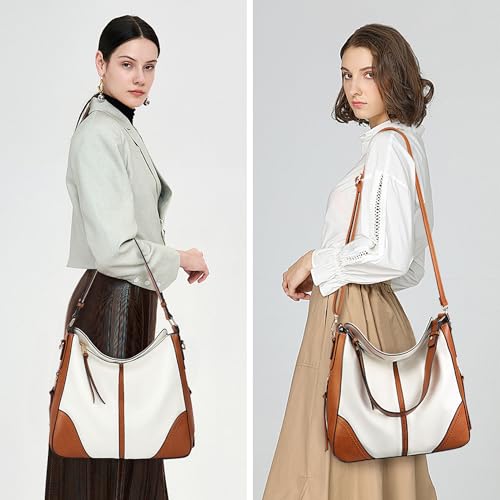 Image of TANTOMI Hobo Bags for Women Crossbody Bags Set Crossbody Purses and Handbags Tote Bags with Adjustable Shoulder Strap 2pcs