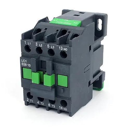 Contactor de CA CJX2-0910 trifásico con bobina magnética de 110V y polo 1NO