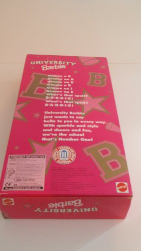 Barbie University Clemson Cheerleader Doll miniatura 3