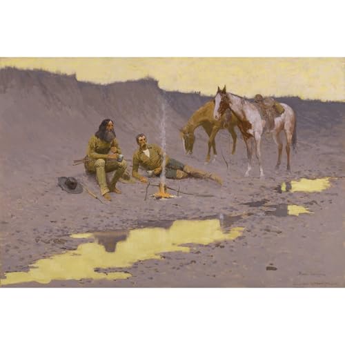 Impression giclée Remington tableau d'art haut de gamme pour salon Cimarron