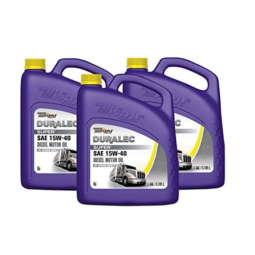 Royal Purple 43154 15w40 Multi-Grade Oil Case Gallon, 3 Gallon, 1 Pack