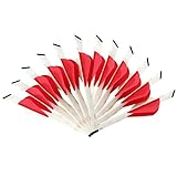 LEANPRO Shrink Fletch with 2 Inch Vanes, 12-Pack Stretch Arrow Wraps Universal Fit for Arrows and Bo