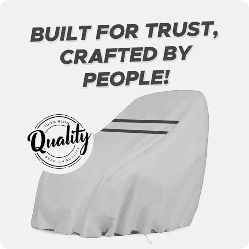 Image of Massage Chair Cover - Full Body Protector for Massage Chair - Dustproof & Scratch-Proof for Pets, Cats & Dogs - Polyester Material (Silver)