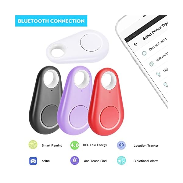 Smart-Tracker-4-Pack-Key-Finder-Locator-Wireless-Anti-Lost-Alarm-Sensor-Device-Remote-Finder-for-Kids-Locating-Phone-Keys-Wallets-Luggage-Item-Finder Smart-Tracker-4-Pack-Key-Finder-Locator-Wireless-Anti-Lost-Alarm-Sensor-Device-Remote-Finder-for-Kids-Locating-Phone-Keys-Wallets-Luggage-Item-Finder