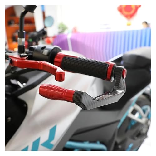 Garde-main moto vert protège levier frein et embrayage