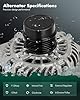 SCITOO New Alternator Fits for Chrysler 200 2.4L 11-13,for Sebring 2.4L 07-10,for Dodge for Avenger 2.4L 08-13,for Jeep for Compass 2.0L/2.4L 07-16,for Patriot 2.0L/2.4L 07-16,11231 CW 115Amp #1