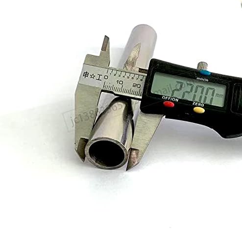 Steel Tube 22mm Stainless steel tube 21mm Steel Tubing 20mm Pipe 19mm Metal Tube 18mm Round Tube 17mm Steel Pipes 16mm water pipe (OD22mmID12mm, L20cm)