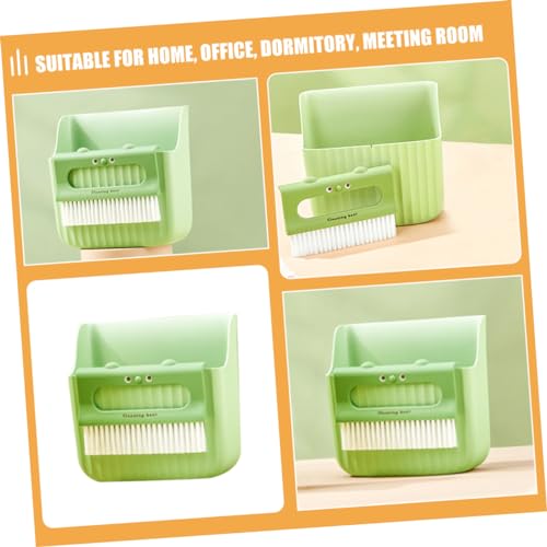 Mikikit Mini-Besen Und Kehrschaufel Set Kleiner Reiniger Auto-Innenraum-Tool Computer Und Tastatur-reinigungswerkzeug Praktisches Detailreinigungs-Set Für Digitale Geräte Und Kleine – Bild 7