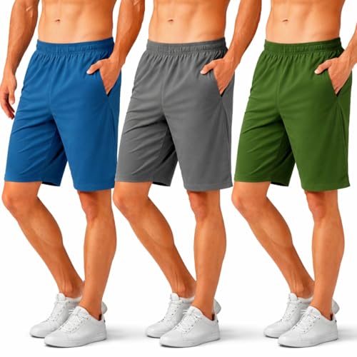 Image of GYMIFIC Mens Sports Training Running Dry Fit Solid Boxer Shorts | Premium Lightweight Stretchable Activewear Gym Shorts for Running, Workout, Training & Fitness