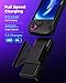 SiWiQU 20000mAh Magnetic Power Bank for ROG Ally X, 65W PD Fast 3.0 Charging Portable Battery Bank, Support 30W Turbo Mode External Battery Pack with Detechable Magnetic Back & Dual USB Cable