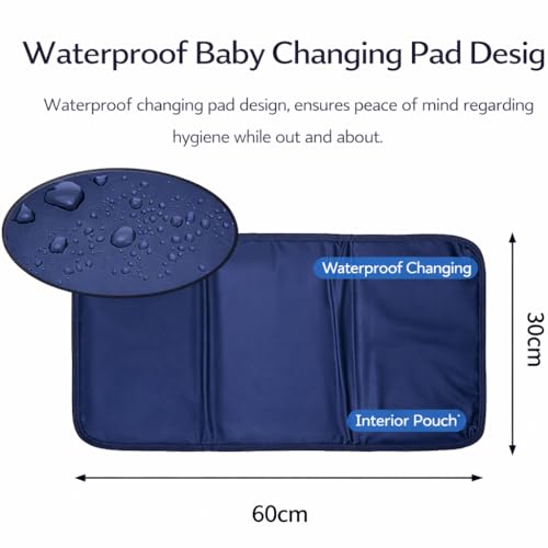 Image of Winnies Diaper Backpack for Multi-Function Bag with Changing Pad, Insulated Bottle Holders Large Capacity diaper backpack for Travel Essentials, Moms, Dads New Born Babys