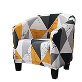 MEHRFUNKTION: Diese schönen Wannenstuhlbezüge sparen Geld, indem sie die Lebensdauer Ihrer Möbel verlängern und Ihre alten Möbel brandneu erscheinen lassen. Perfekter Ganzschutz gegen Flecken, Abnutzung, Kratzer, Tierhaare für Ihren Sessel, Schutz für Häuser mit Kindern, Hunden und Katzen, Schaffung einer attraktiven Wohnkultur und einer komfortablen Umgebung, in der Sie Ihre Freizeit genießen können.