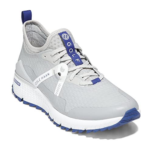 Cole Haan Men's Zerogrand Overtake Golf Wr Oxford, Microchip/Sleet/Sodalite Blue, 10 #TOP5