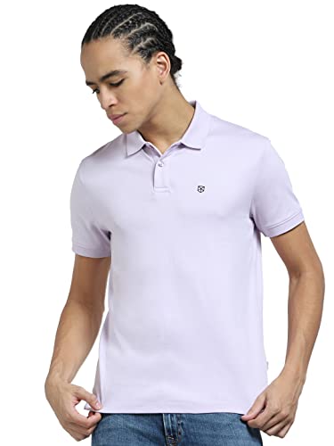 Image of JACK & JONES Polo Collar Cotton T-Shirt